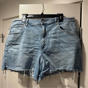 American Eagle Outfitters Light Blue Jean Shorts